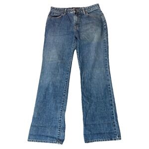 J. Crew Jeans Women's Size 6 Blue Wide Leg Denim Bootcut Festival Y2K